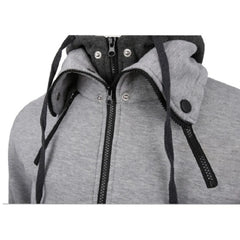 Zipper Men Jackets Fleece Coats Bomber