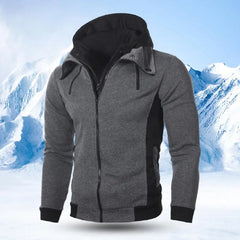 Thicken Zip Up Coats Hooded Jacket
