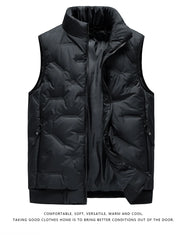Waistcoat cotton sleeveless vest