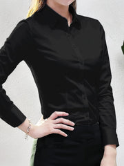 Chemise col rabattu