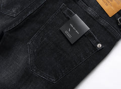 Cotton Skinny Denim  Holes Jeans