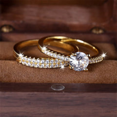 Antique Classic Ring Set 2pcs