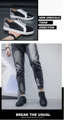 Leather Sneakers Shoes