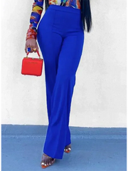 Women's Slim Bell-Bottoms Trousers