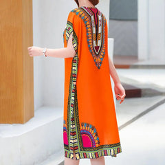 Pretty Summer Mid-calf Length  Dress
