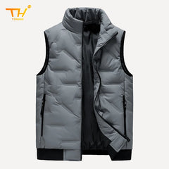Waistcoat cotton sleeveless vest