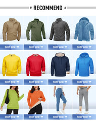Heavyweight Hooded Fleece Jacket