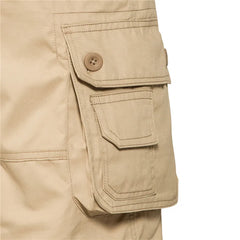 Multi-Pocket Cotton Comfortable Nickel Pants