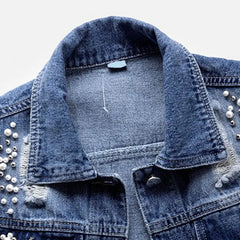 Denim Vests Sleeveless Jean Jackets