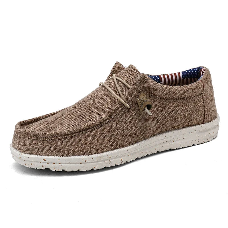 Leisure Sneakers Breathable Lightweight Outdoor Canvas Shoes