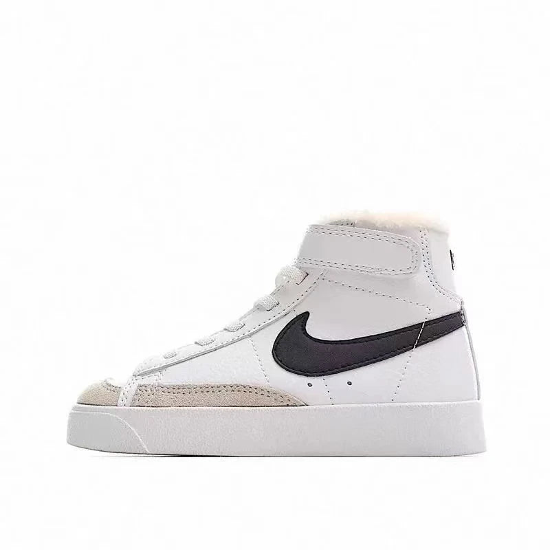 Nike Blazer 77 Boy and Girl High Top Pile Children's Shoes Kids Cotton-padded Shoes