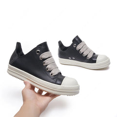 Handmade Jumbo Shoelaces Cowhide  Shoes
