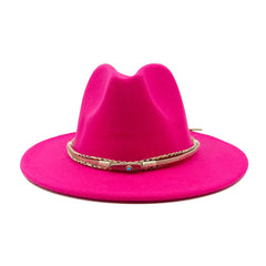 Wide Brimmed Jazz Hat Sombrero Hombre