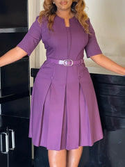 Robe à manches élégante