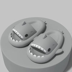 Kids Slippers Shark Flip Flops Soft Sole Cartoon
