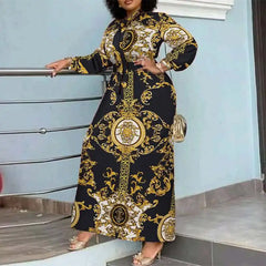 Robe d'été imprimé