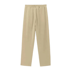 Coss-border leisure sports breasted loose straight drum draw rope large pant