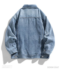 Vintage Distressed Denim Jacket