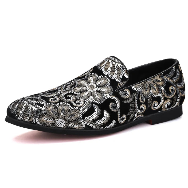 Vintage Men's Mocassins Loafers Shoes