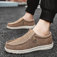 Leisure Sneakers Breathable Lightweight Outdoor Canvas Shoes