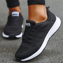 Women Flats Fashion Lightweight Shoes Women Lace Up Nurse Shoes Round Toe Sneakers Women Shoe Walking Shoes Woman Plus Size
