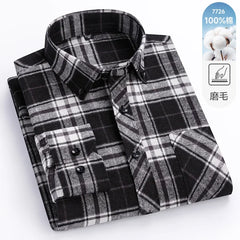 Flannel Plaid Long Sleeve Shirts
