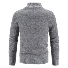 Sweater Jacket  Cold Coat Fleece Zipper Cardigan