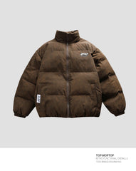 Thick Bomber Puffer Soft Jacket