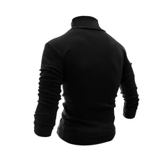 Cotton Half High Neck Base Sweater