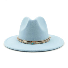 Wide Brimmed Jazz Hat Sombrero Hombre