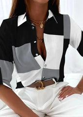 Elegant Temperament  Loose Shirt
