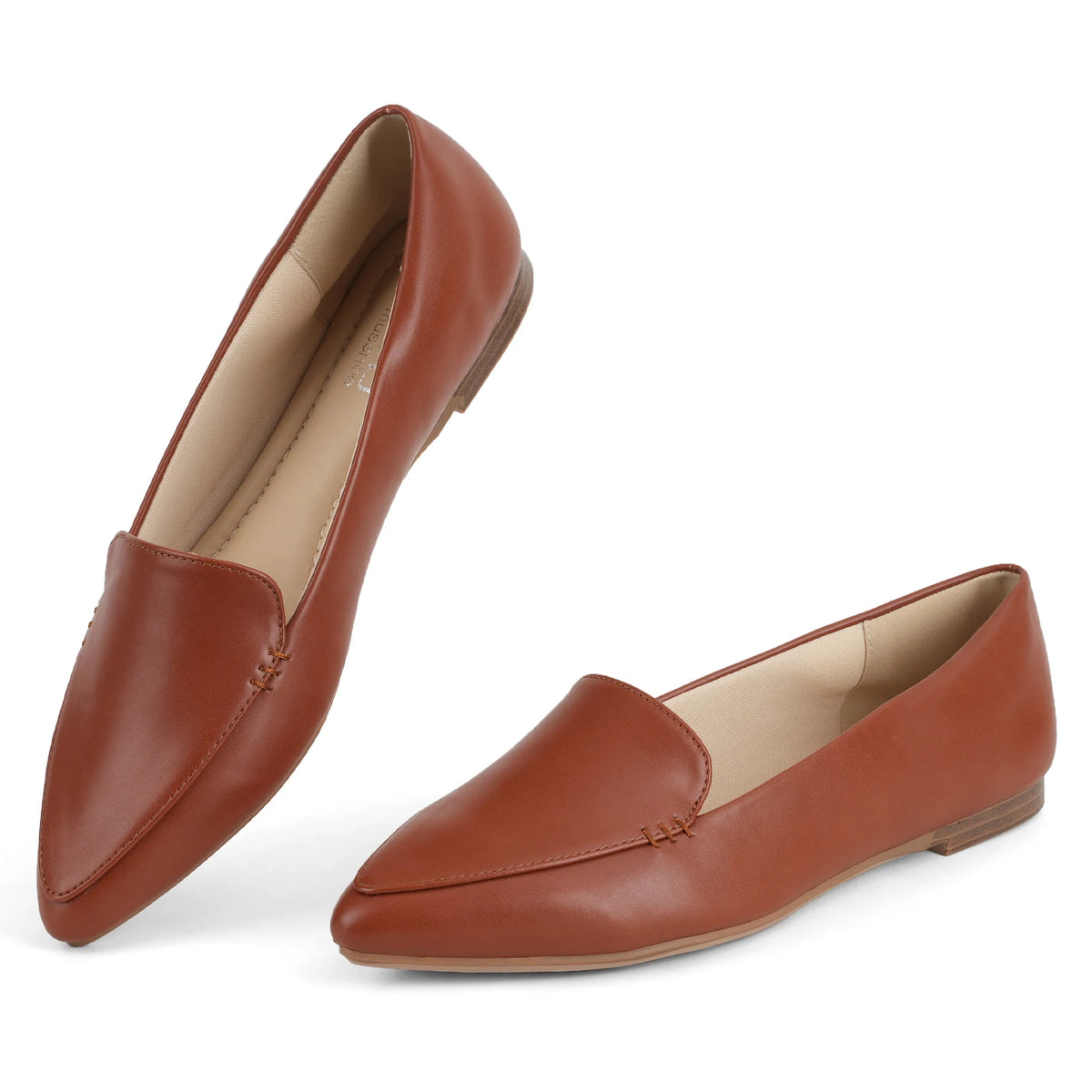 Ballet Flats  Low Heel Barefoot Pointed Shoes