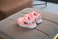 Casual Sneaker Kids Shoes for Girl LED Light Sports  Shoes