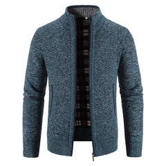 Sweater Jacket  Cold Coat Fleece Zipper Cardigan