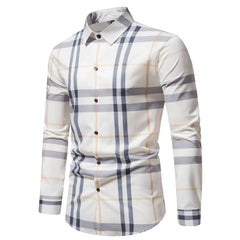 Long Sleeve   Shirt Stripes Thin Shirts