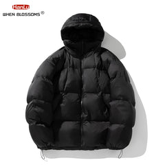 Padded Lightweight Plump Warm Waterproof Hooded down jacket