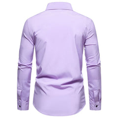 Regular Fit Long Sleeve Shirt Button Up