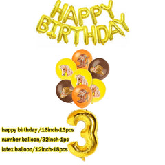 Horse Birthday Party Decoration Supplies Horse Theme Birthday Party Paper Napkins Cups Plates Tablecloth Tableware Child Favours