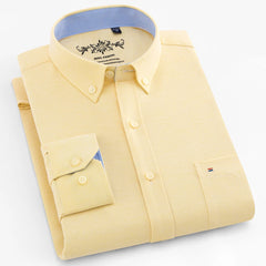 Stylish Cotton Blend Solid Shirt