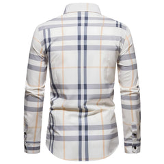 Long Sleeve   Shirt Stripes Thin Shirts