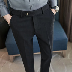 Woolen Pants Thick Trousers Slacks