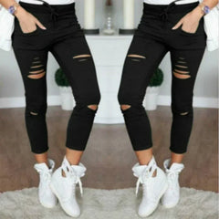 Pantalon crayon extensible