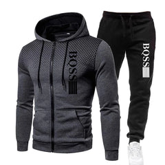 Sweatshirt Suit Hoodie and Pants Suit Two Piece Set