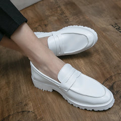 Handmade Soft Leather  Loafers Shoes Shoes Breathable