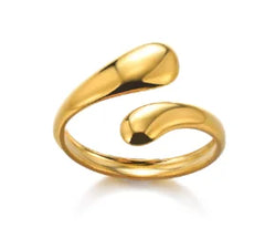 Gold Stainless Steel Rings
