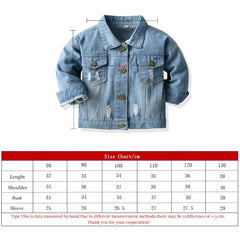 Unisex Denim Jean Coat Cowboy Overcoat Jacket