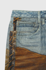 Design High-End Jeans for Men and Women Loose Cool Straight Wide Leg Casual Trousers
