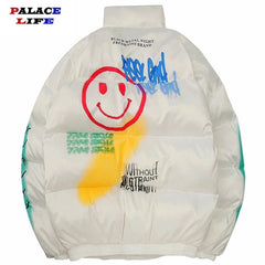 Padded Jacket Men Women Cartoon Bear Jackets
