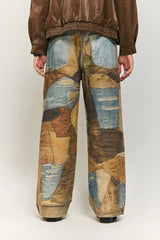 Design High-End Jeans for Men and Women Loose Cool Straight Wide Leg Casual Trousers