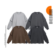 Unisex Retro Fashion Hip Hop Cotton Tops